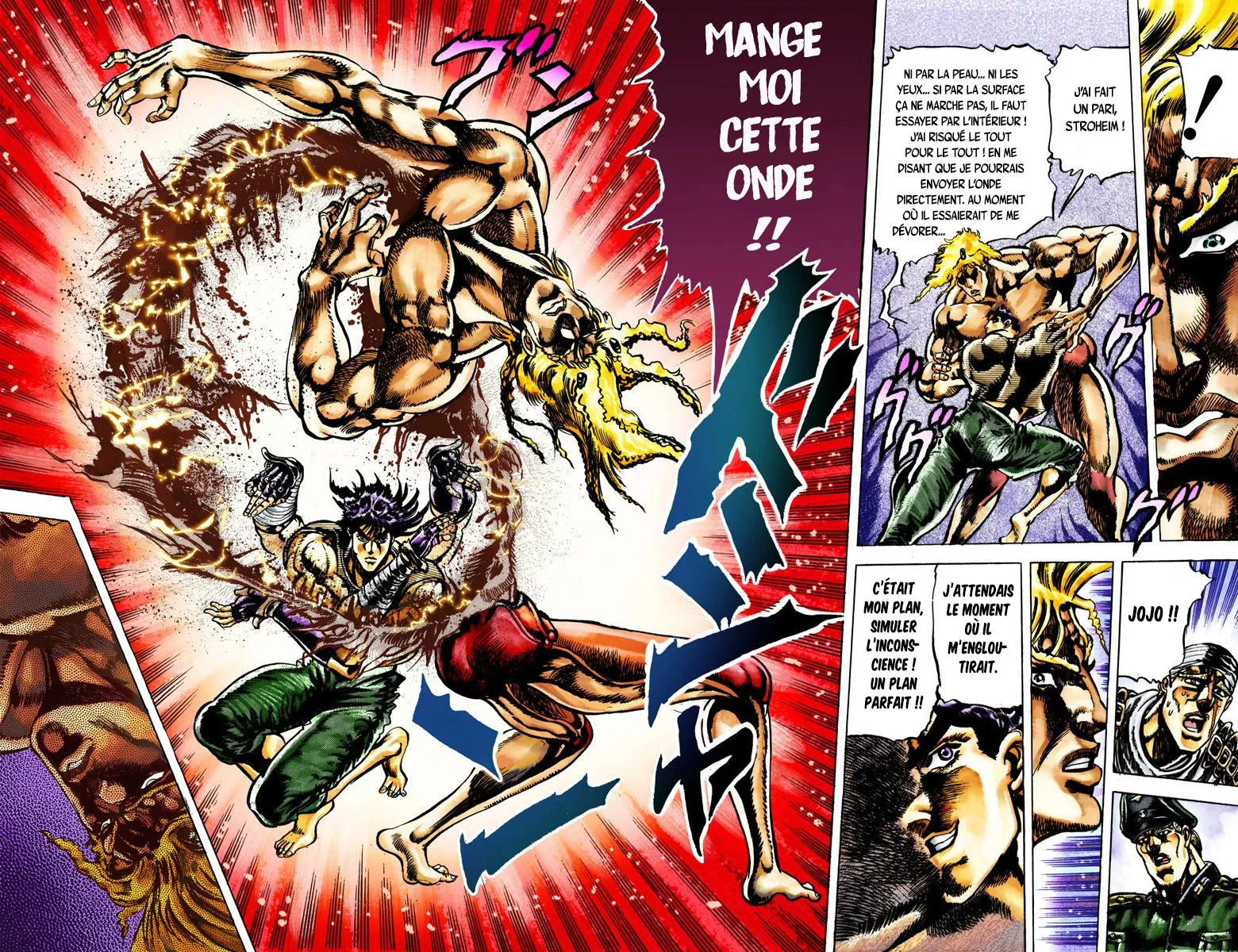 Read JoJo's Bizarre Adventure Part 2 Battle Tendency Official Colored FR Manga Online