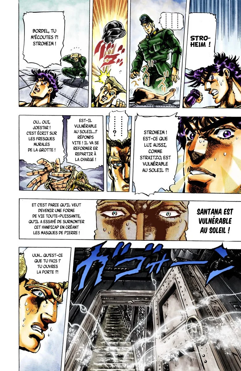 Read JoJo's Bizarre Adventure Part 2 Battle Tendency Official Colored FR Manga Online