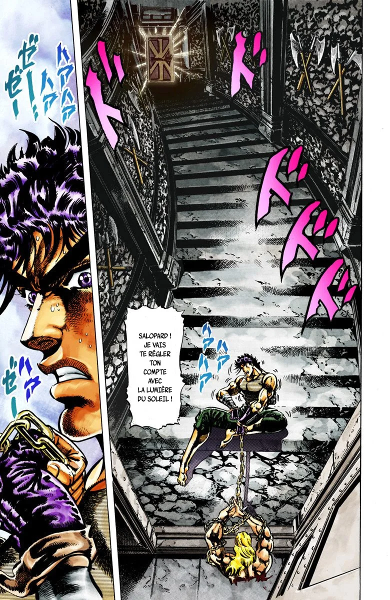 Read JoJo's Bizarre Adventure Part 2 Battle Tendency Official Colored FR Manga Online