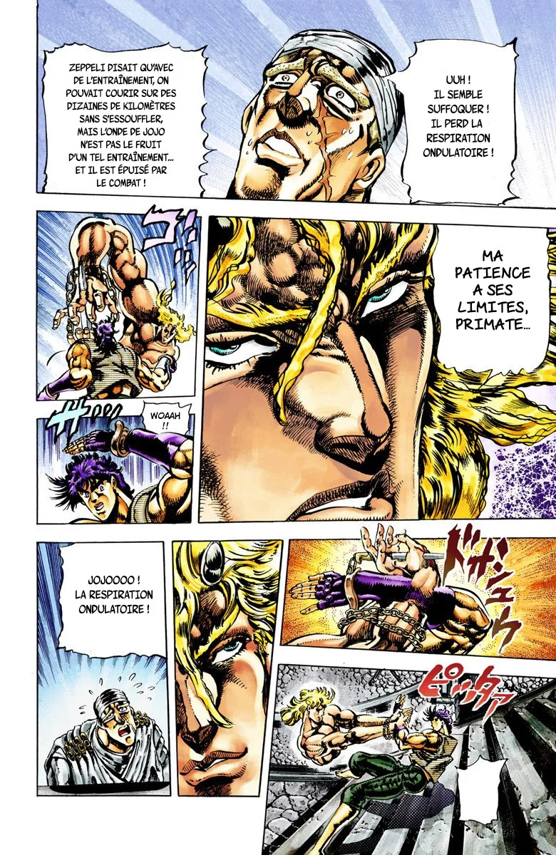 Read JoJo's Bizarre Adventure Part 2 Battle Tendency Official Colored FR Manga Online