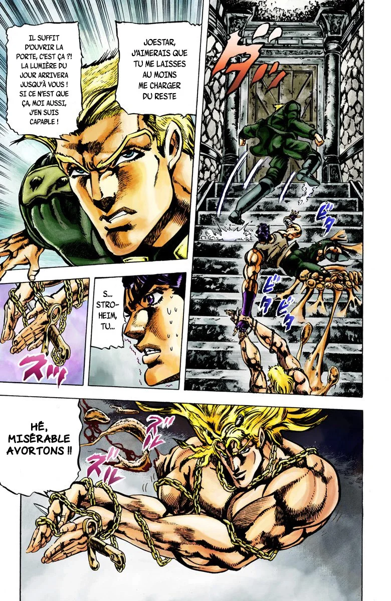 Read JoJo's Bizarre Adventure Part 2 Battle Tendency Official Colored FR Manga Online