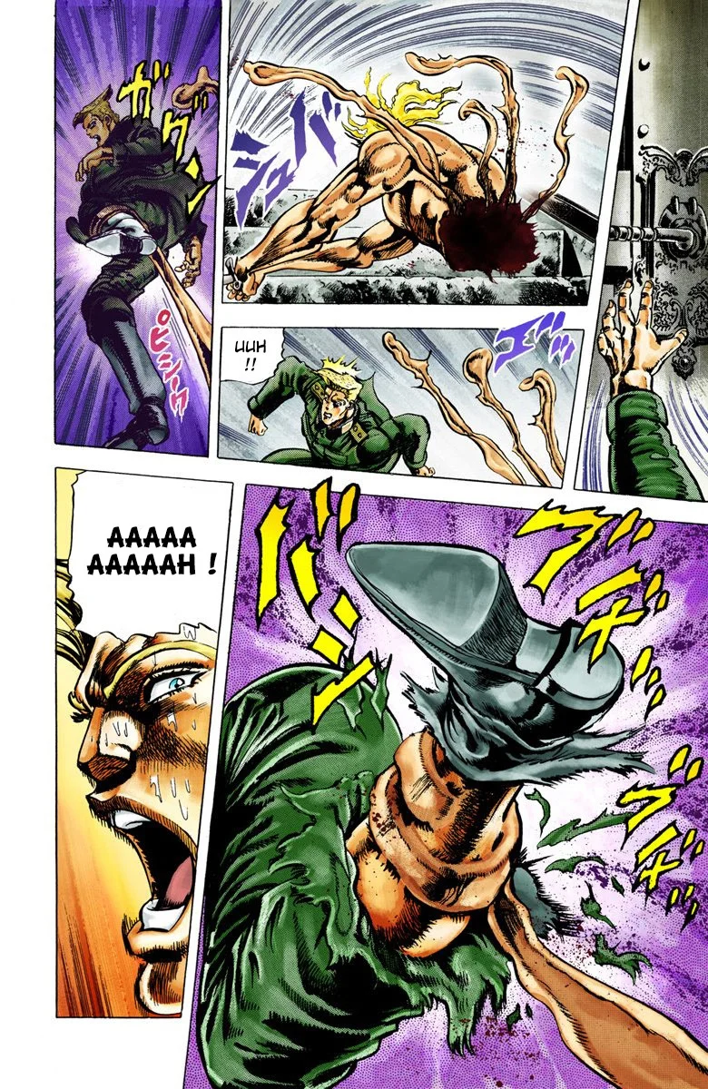 Read JoJo's Bizarre Adventure Part 2 Battle Tendency Official Colored FR Manga Online