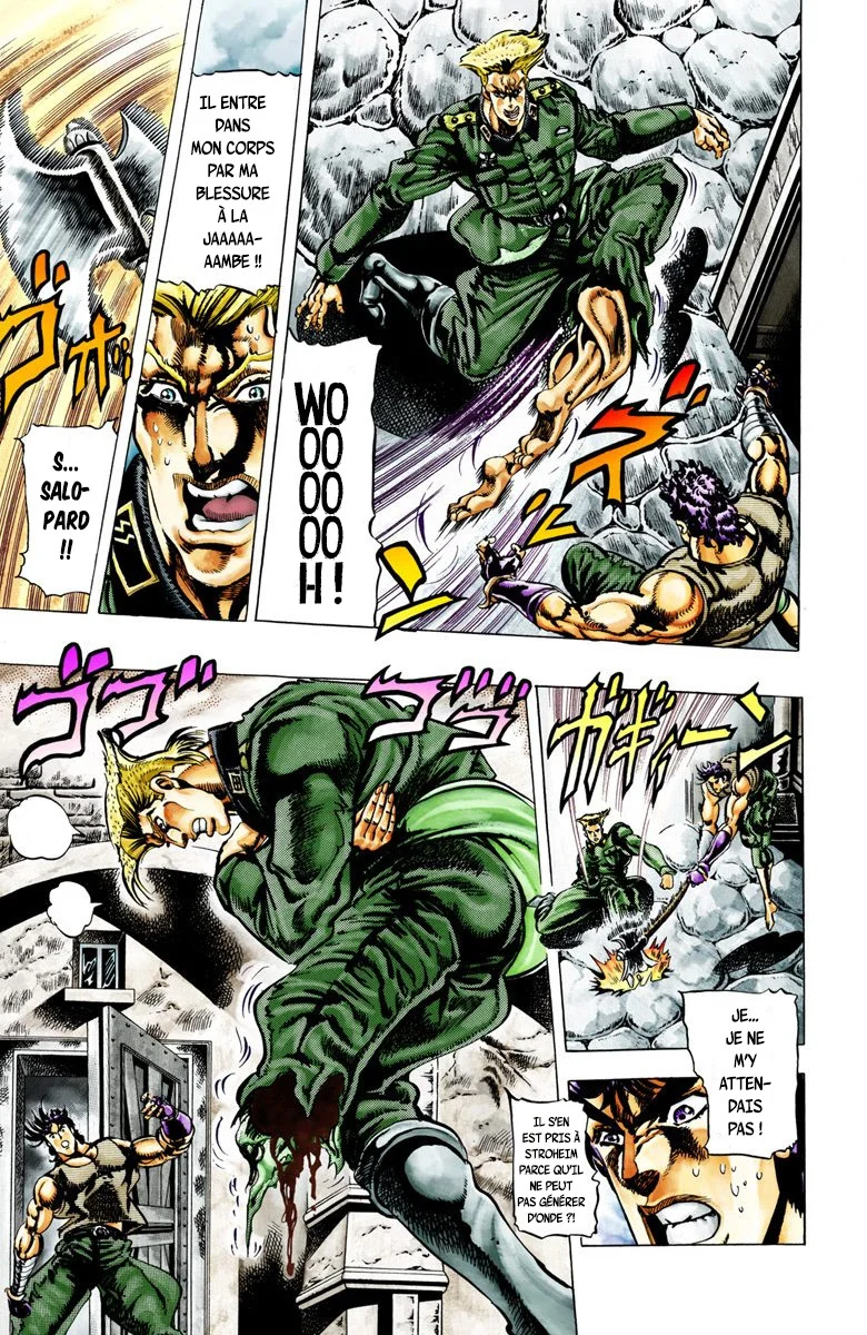 Read JoJo's Bizarre Adventure Part 2 Battle Tendency Official Colored FR Manga Online