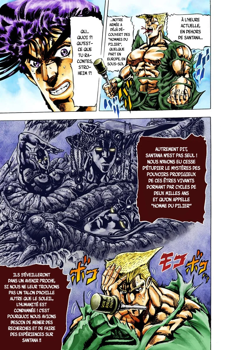 Read JoJo's Bizarre Adventure Part 2 Battle Tendency Official Colored FR Manga Online