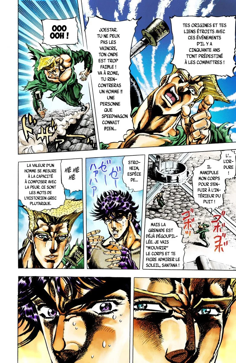 Read JoJo's Bizarre Adventure Part 2 Battle Tendency Official Colored FR Manga Online