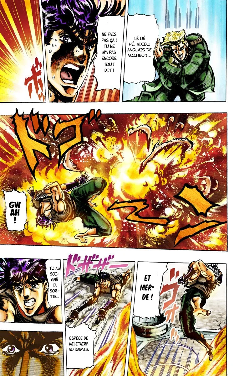 Read JoJo's Bizarre Adventure Part 2 Battle Tendency Official Colored FR Manga Online