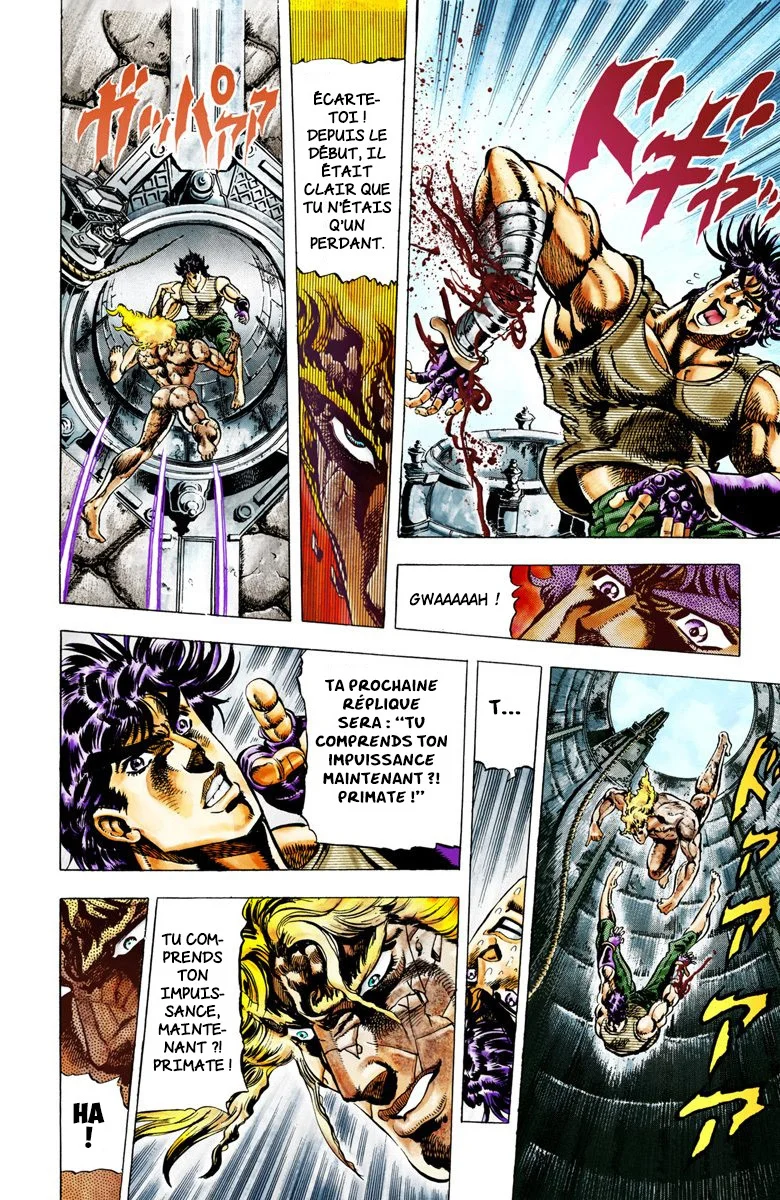 Read JoJo's Bizarre Adventure Part 2 Battle Tendency Official Colored FR Manga Online
