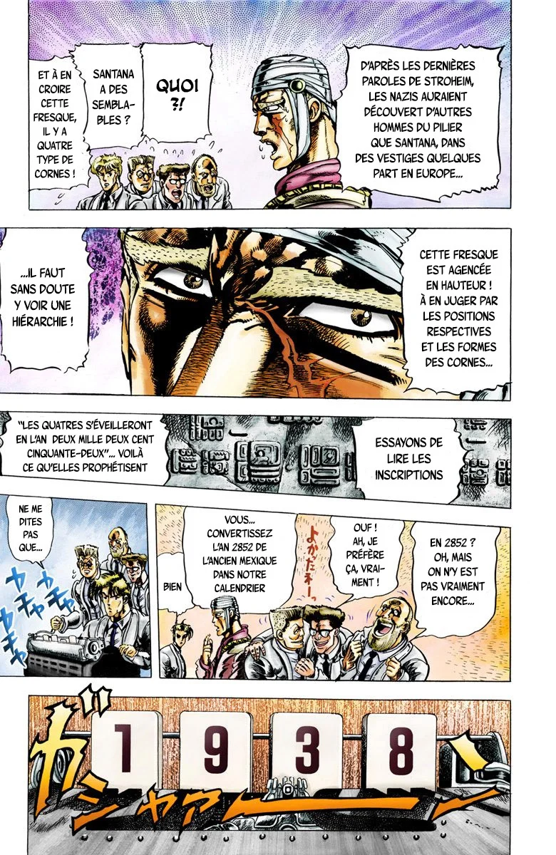 Read JoJo's Bizarre Adventure Part 2 Battle Tendency Official Colored FR Manga Online