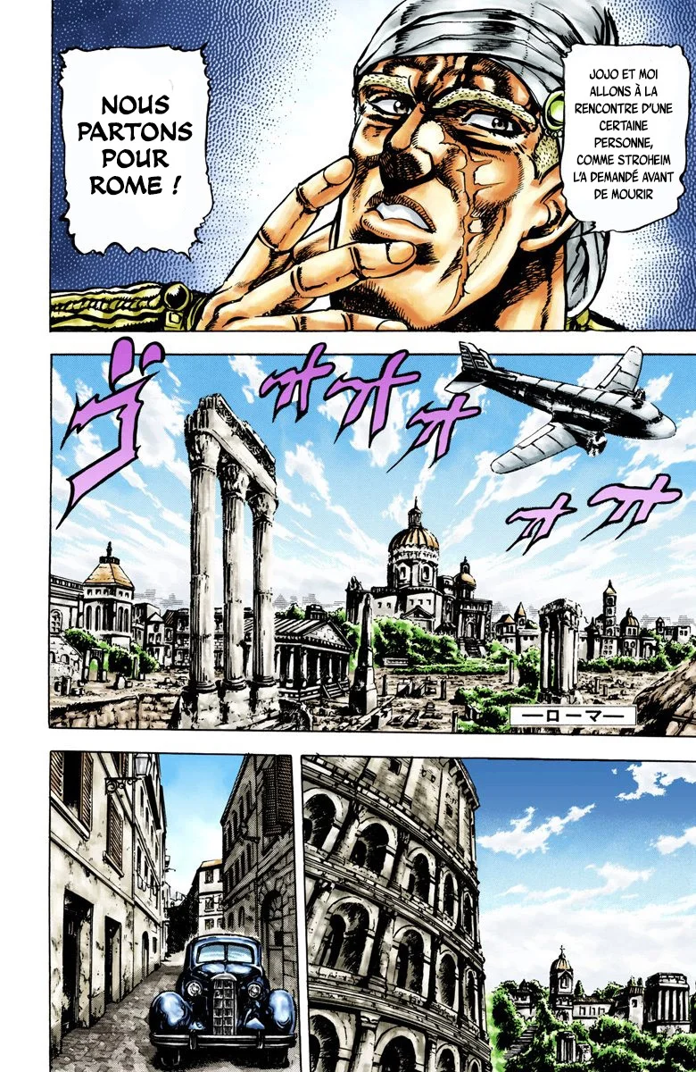 Read JoJo's Bizarre Adventure Part 2 Battle Tendency Official Colored FR Manga Online