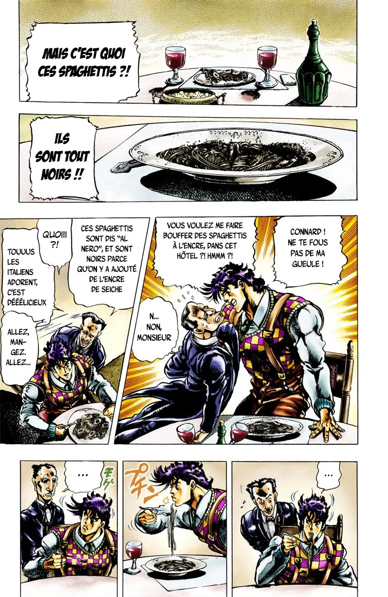 Read JoJo's Bizarre Adventure Part 2 Battle Tendency Official Colored FR Manga Online
