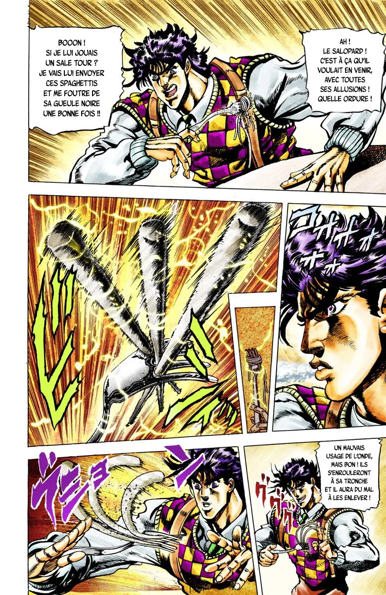 Read JoJo's Bizarre Adventure Part 2 Battle Tendency Official Colored FR Manga Online