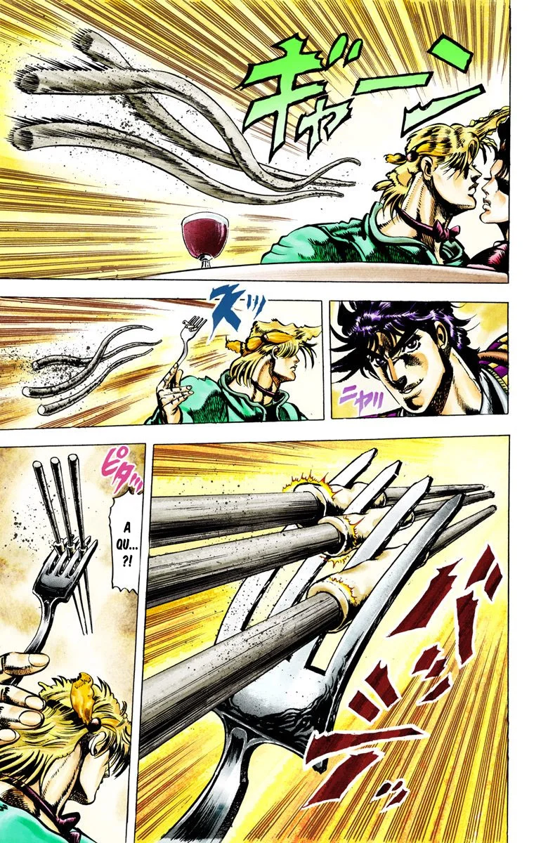 Read JoJo's Bizarre Adventure Part 2 Battle Tendency Official Colored FR Manga Online