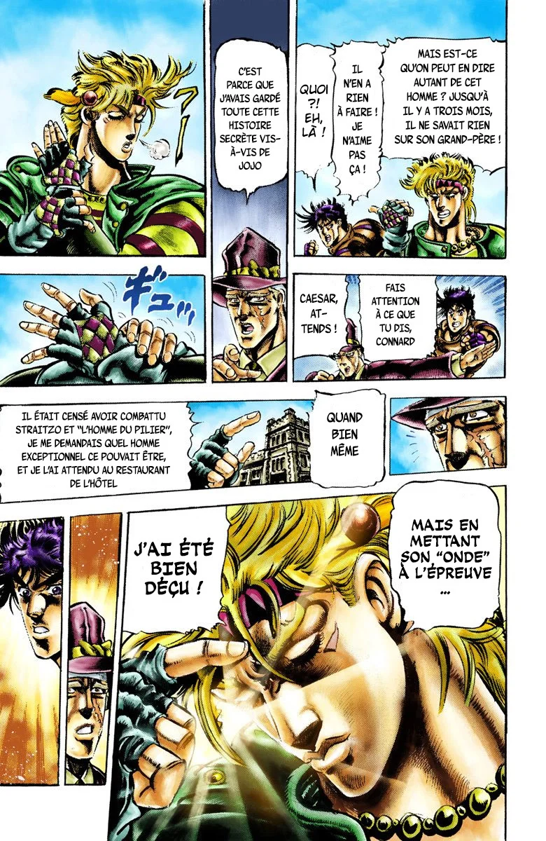 Read JoJo's Bizarre Adventure Part 2 Battle Tendency Official Colored FR Manga Online