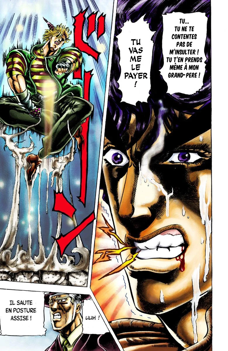 Read JoJo's Bizarre Adventure Part 2 Battle Tendency Official Colored FR Manga Online