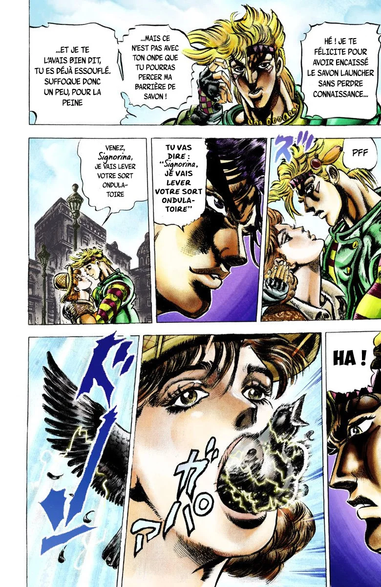 Read JoJo's Bizarre Adventure Part 2 Battle Tendency Official Colored FR Manga Online
