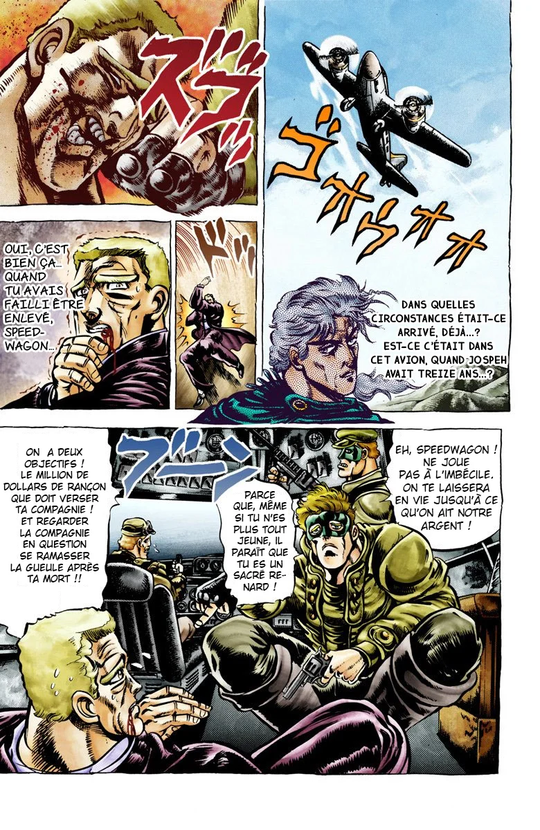 Read JoJo's Bizarre Adventure Part 2 Battle Tendency Official Colored FR Manga Online