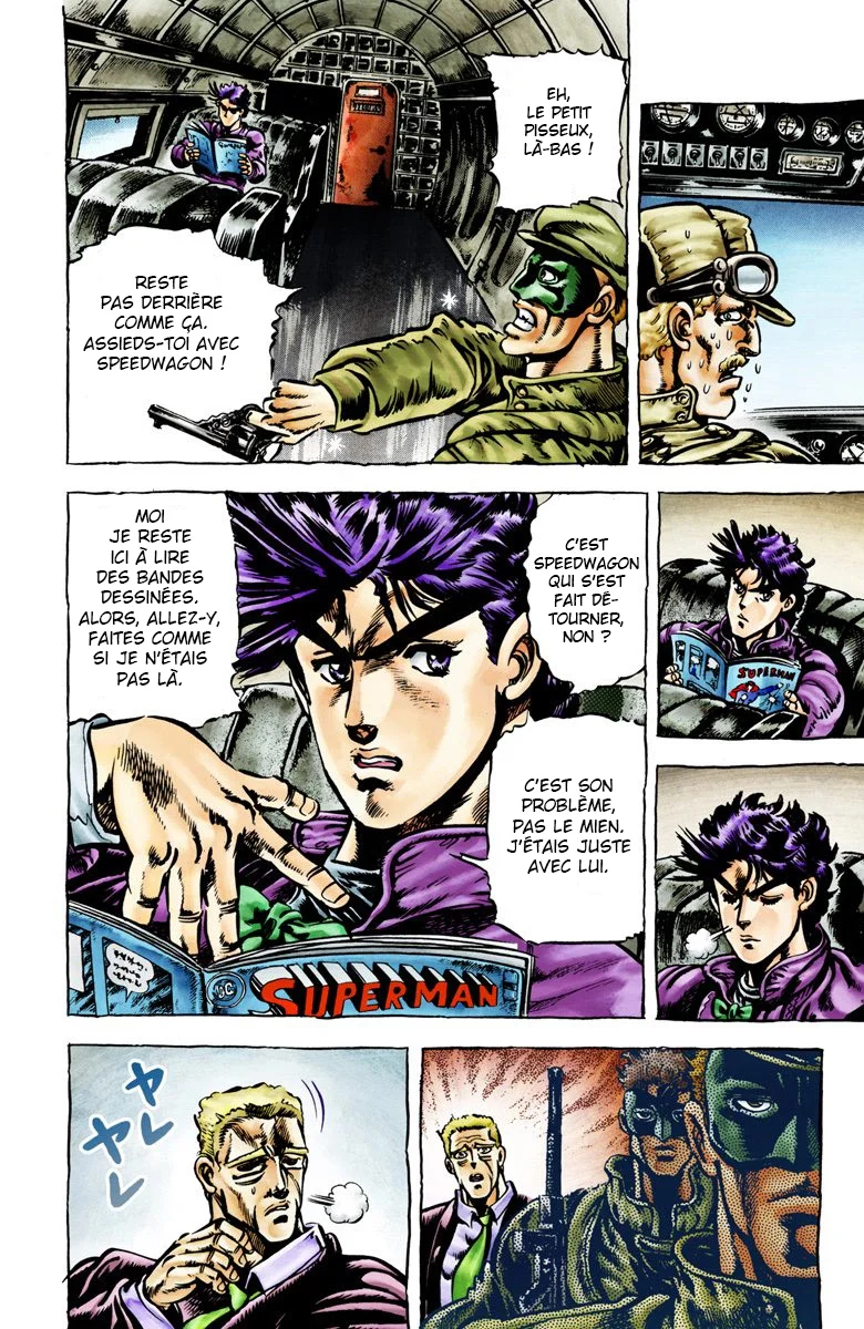 Read JoJo's Bizarre Adventure Part 2 Battle Tendency Official Colored FR Manga Online
