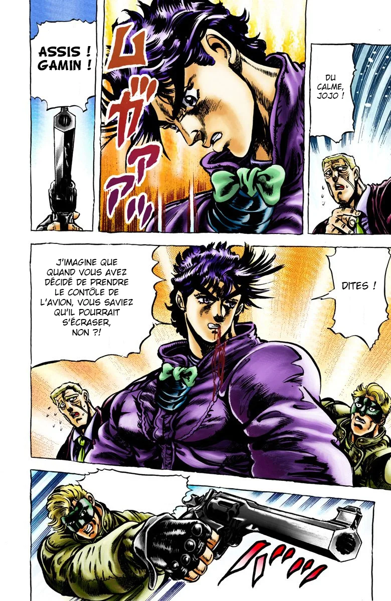Read JoJo's Bizarre Adventure Part 2 Battle Tendency Official Colored FR Manga Online