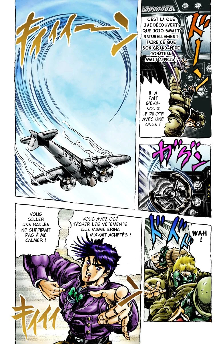 Read JoJo's Bizarre Adventure Part 2 Battle Tendency Official Colored FR Manga Online