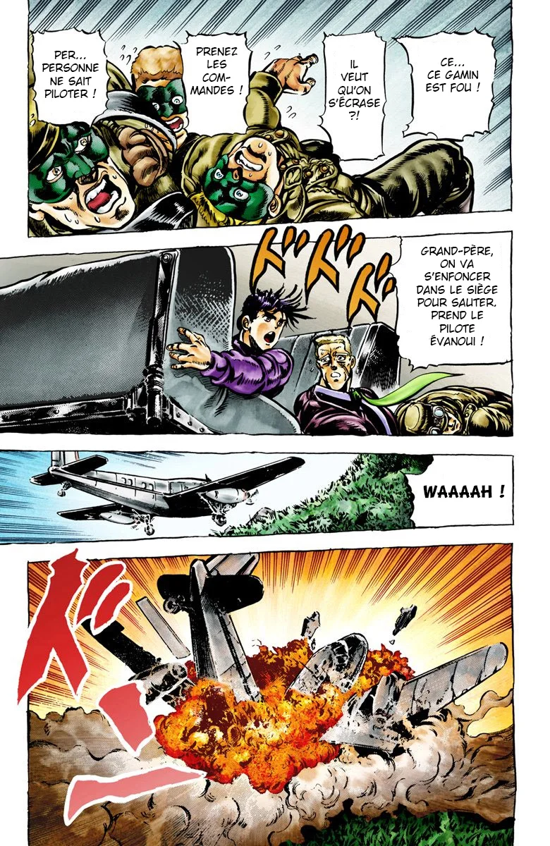 Read JoJo's Bizarre Adventure Part 2 Battle Tendency Official Colored FR Manga Online
