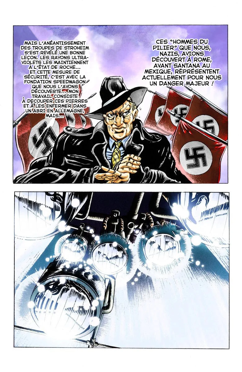 Read JoJo's Bizarre Adventure Part 2 Battle Tendency Official Colored FR Manga Online