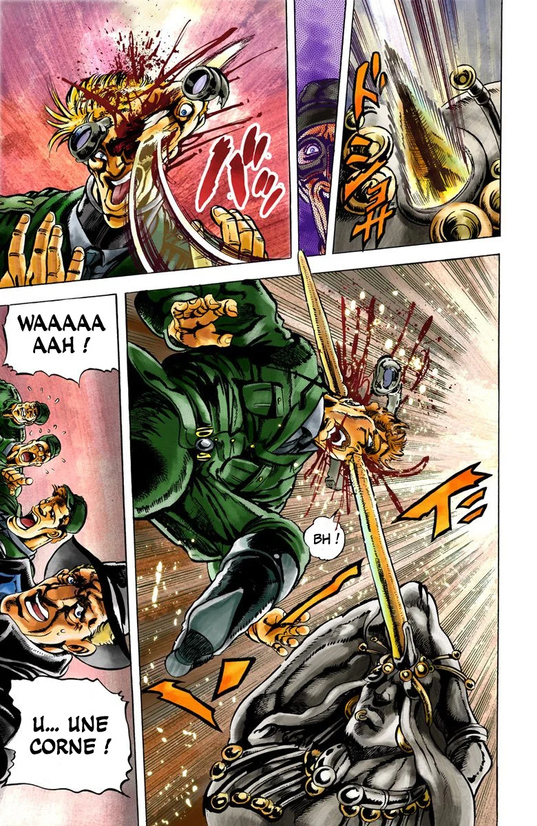 Read JoJo's Bizarre Adventure Part 2 Battle Tendency Official Colored FR Manga Online