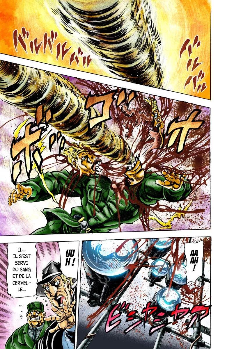Read JoJo's Bizarre Adventure Part 2 Battle Tendency Official Colored FR Manga Online