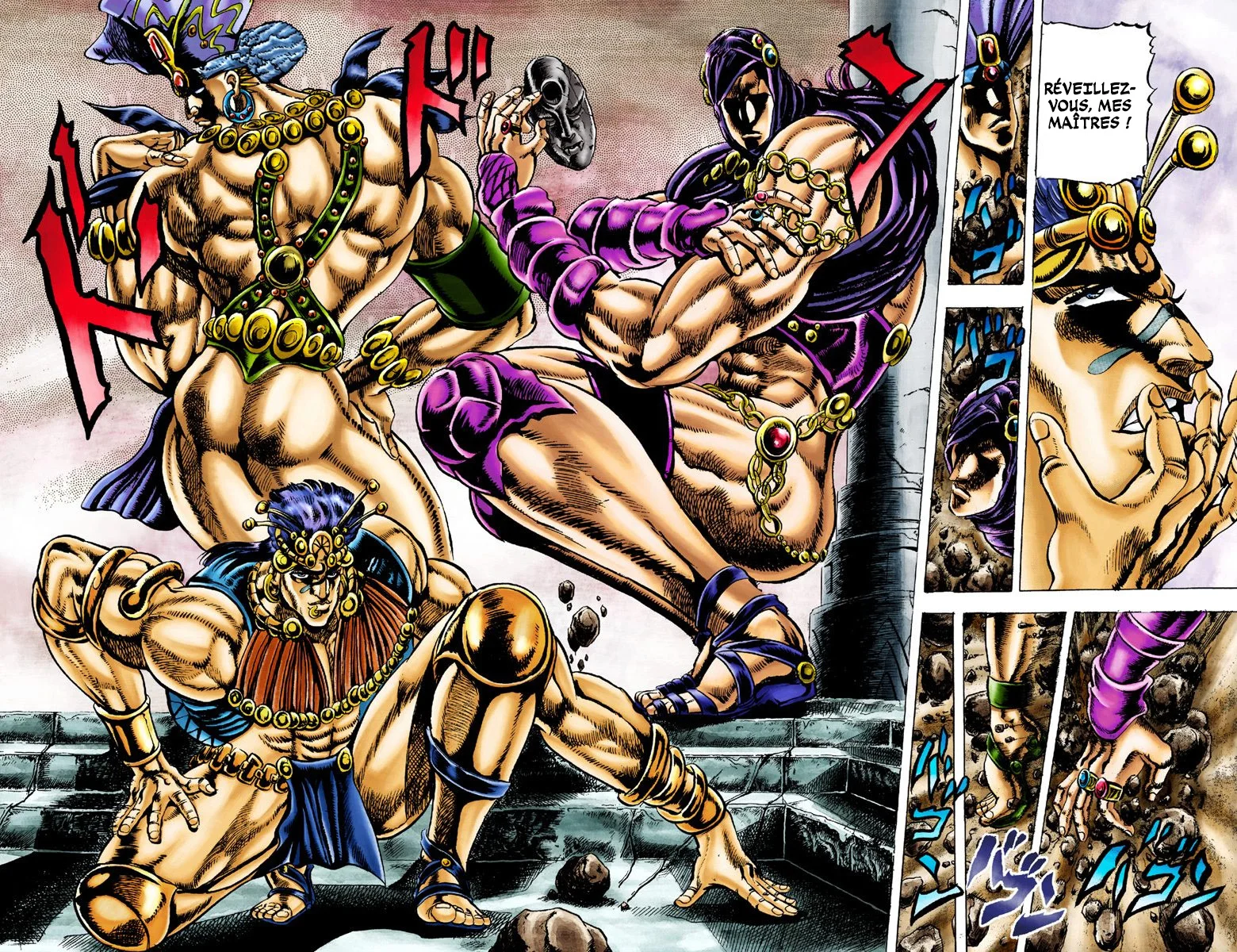 Read JoJo's Bizarre Adventure Part 2 Battle Tendency Official Colored FR Manga Online