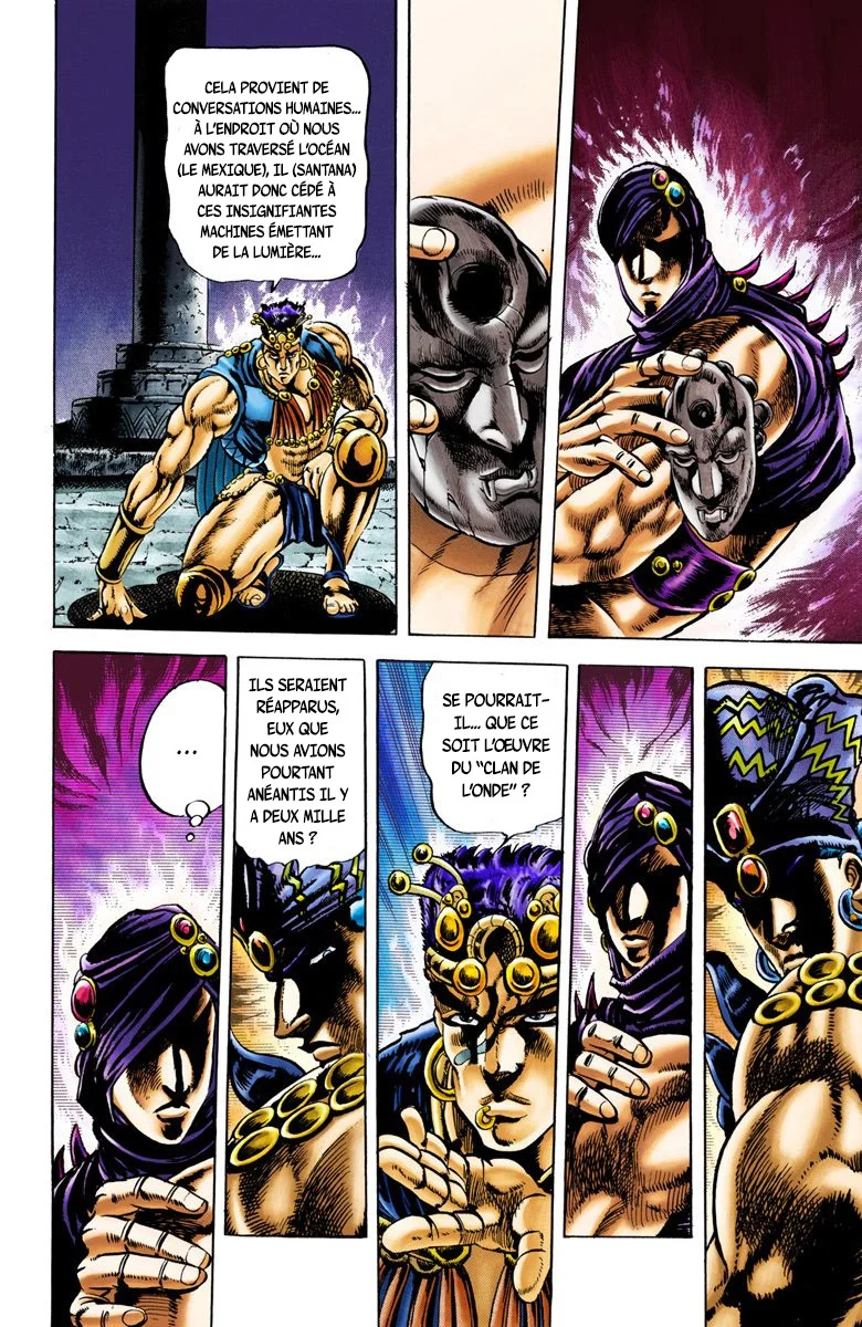 Read JoJo's Bizarre Adventure Part 2 Battle Tendency Official Colored FR Manga Online