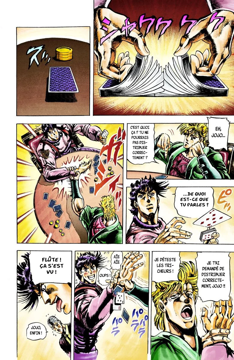 Read JoJo's Bizarre Adventure Part 2 Battle Tendency Official Colored FR Manga Online