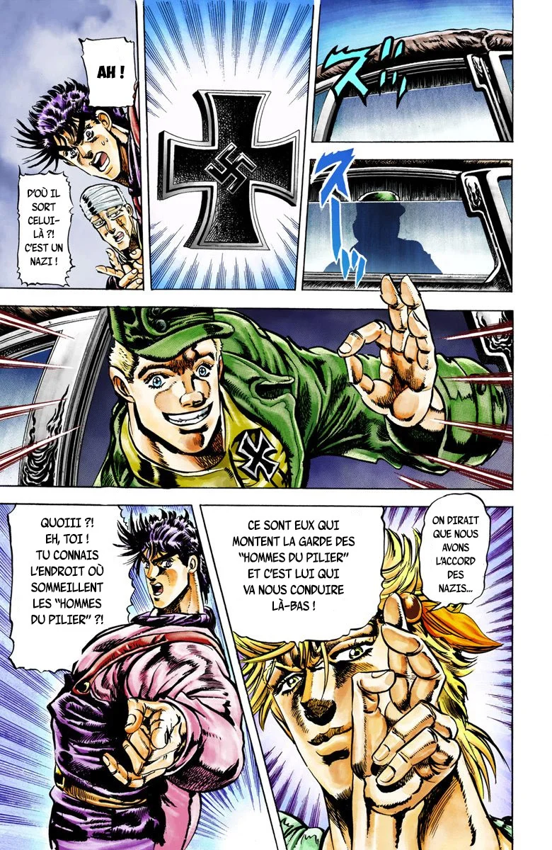 Read JoJo's Bizarre Adventure Part 2 Battle Tendency Official Colored FR Manga Online