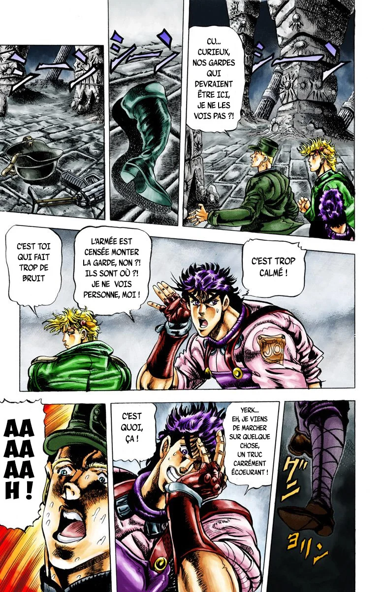 Read JoJo's Bizarre Adventure Part 2 Battle Tendency Official Colored FR Manga Online