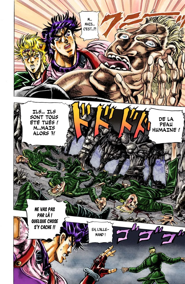 Read JoJo's Bizarre Adventure Part 2 Battle Tendency Official Colored FR Manga Online