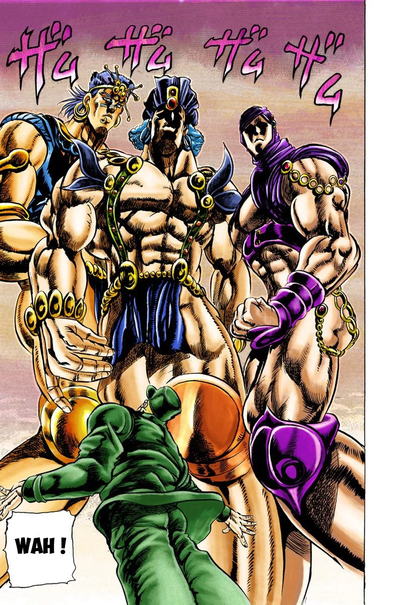 Read JoJo's Bizarre Adventure Part 2 Battle Tendency Official Colored FR Manga Online