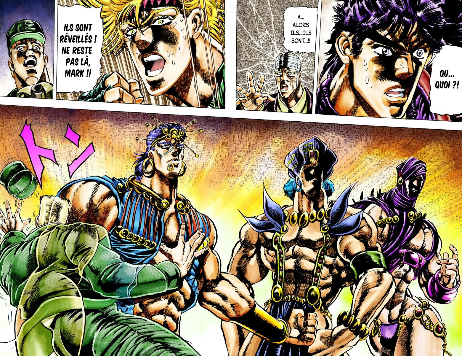 Read JoJo's Bizarre Adventure Part 2 Battle Tendency Official Colored FR Manga Online