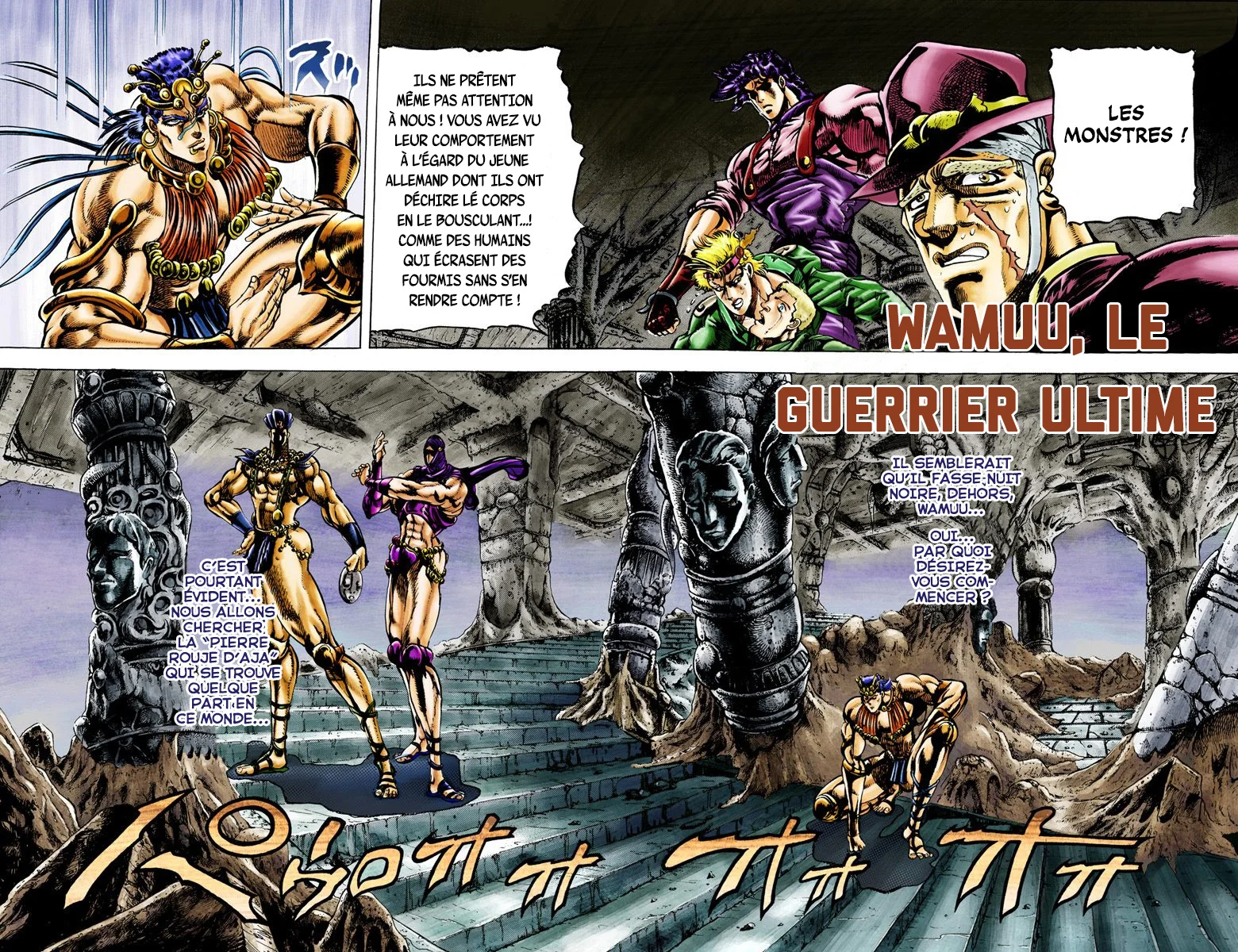 Read JoJo's Bizarre Adventure Part 2 Battle Tendency Official Colored FR Manga Online
