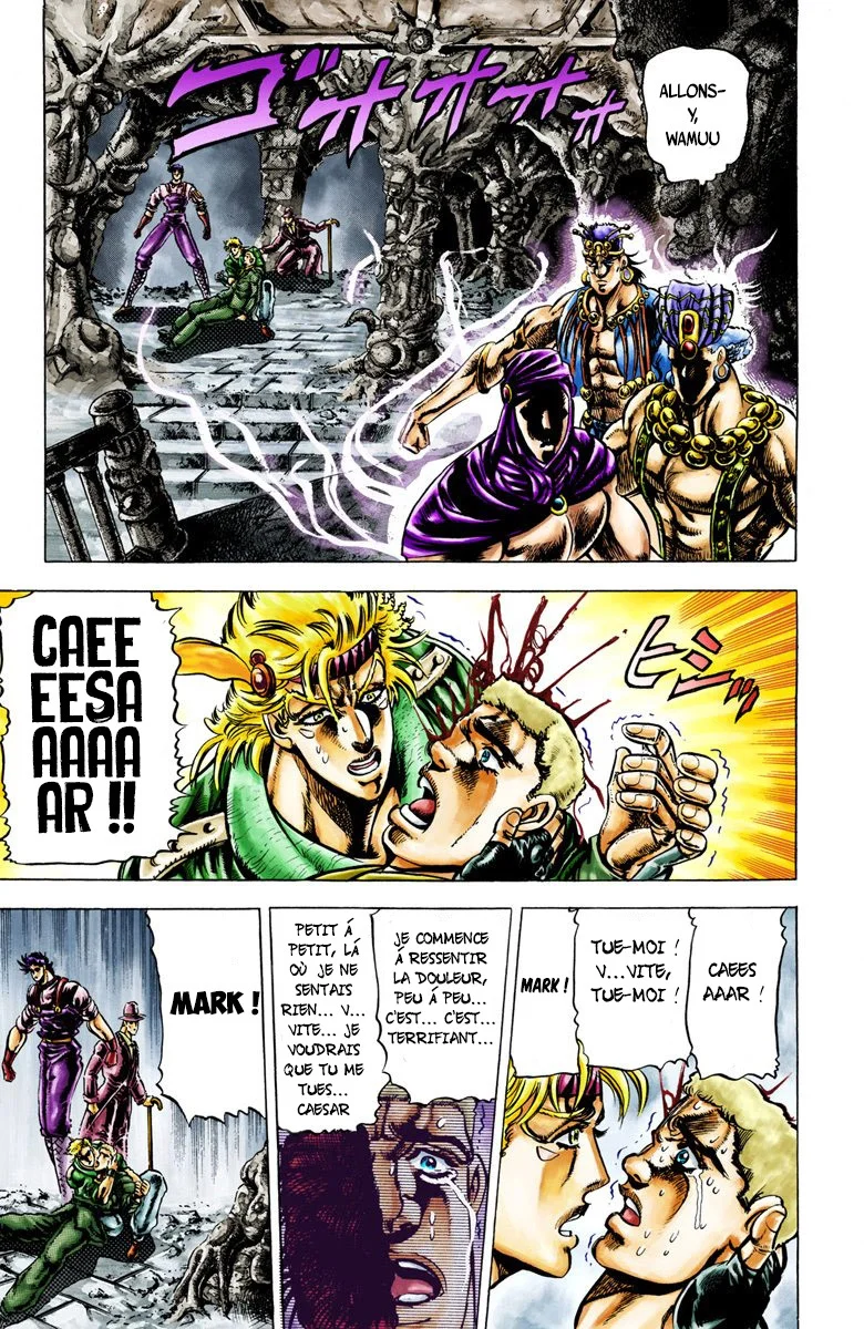 Read JoJo's Bizarre Adventure Part 2 Battle Tendency Official Colored FR Manga Online