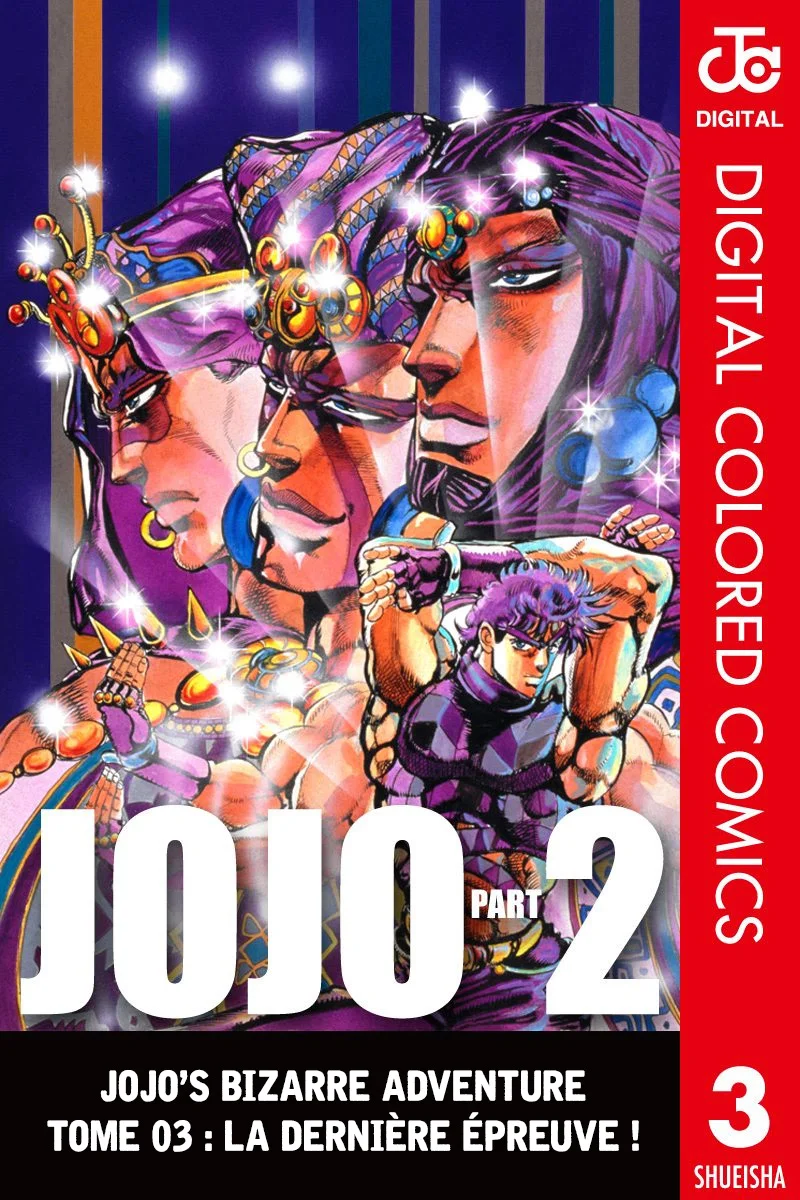 Read JoJo's Bizarre Adventure Part 2 Battle Tendency Official Colored FR Manga Online