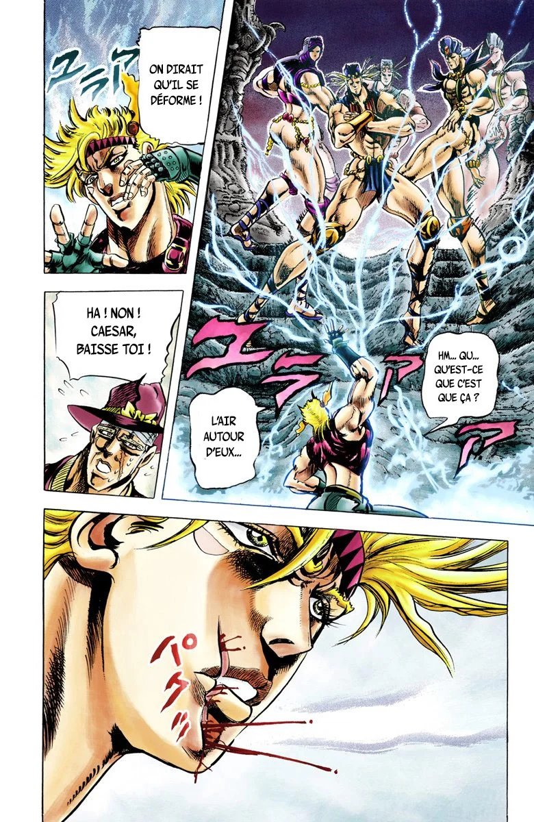 Read JoJo's Bizarre Adventure Part 2 Battle Tendency Official Colored FR Manga Online