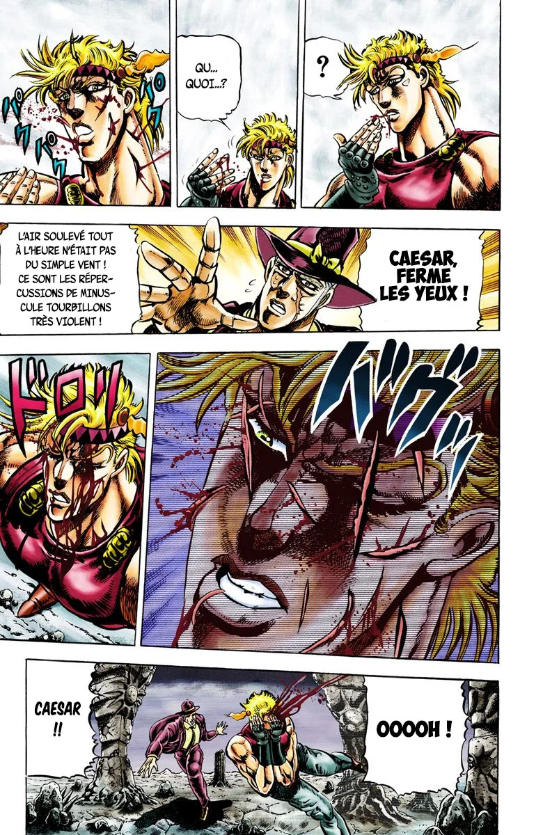 Read JoJo's Bizarre Adventure Part 2 Battle Tendency Official Colored FR Manga Online