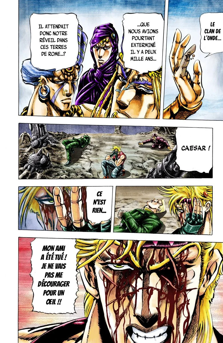 Read JoJo's Bizarre Adventure Part 2 Battle Tendency Official Colored FR Manga Online