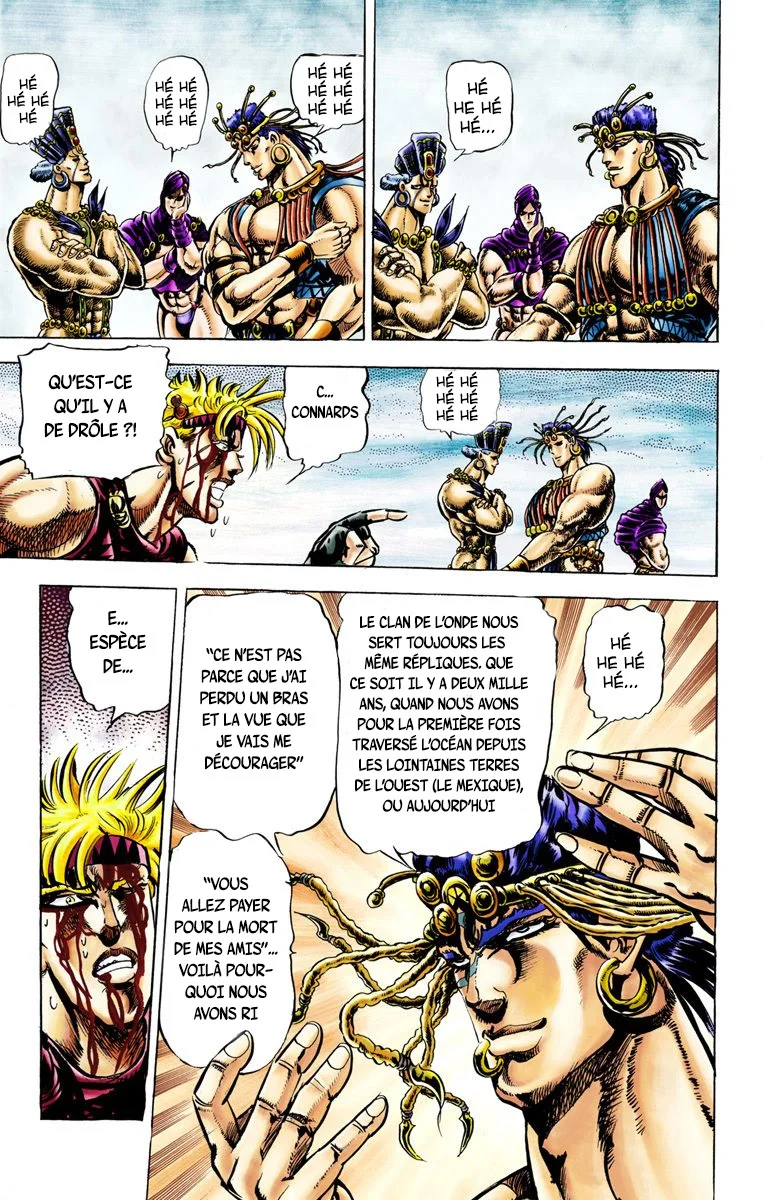 Read JoJo's Bizarre Adventure Part 2 Battle Tendency Official Colored FR Manga Online