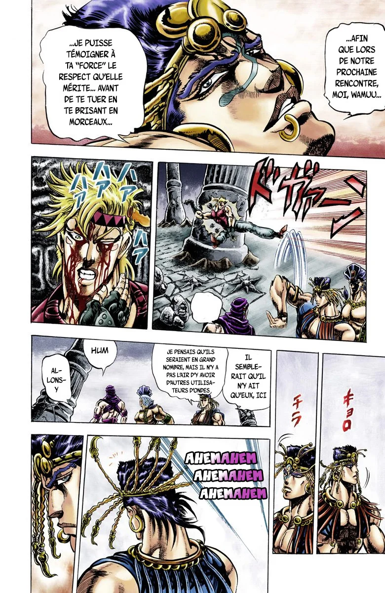 Read JoJo's Bizarre Adventure Part 2 Battle Tendency Official Colored FR Manga Online