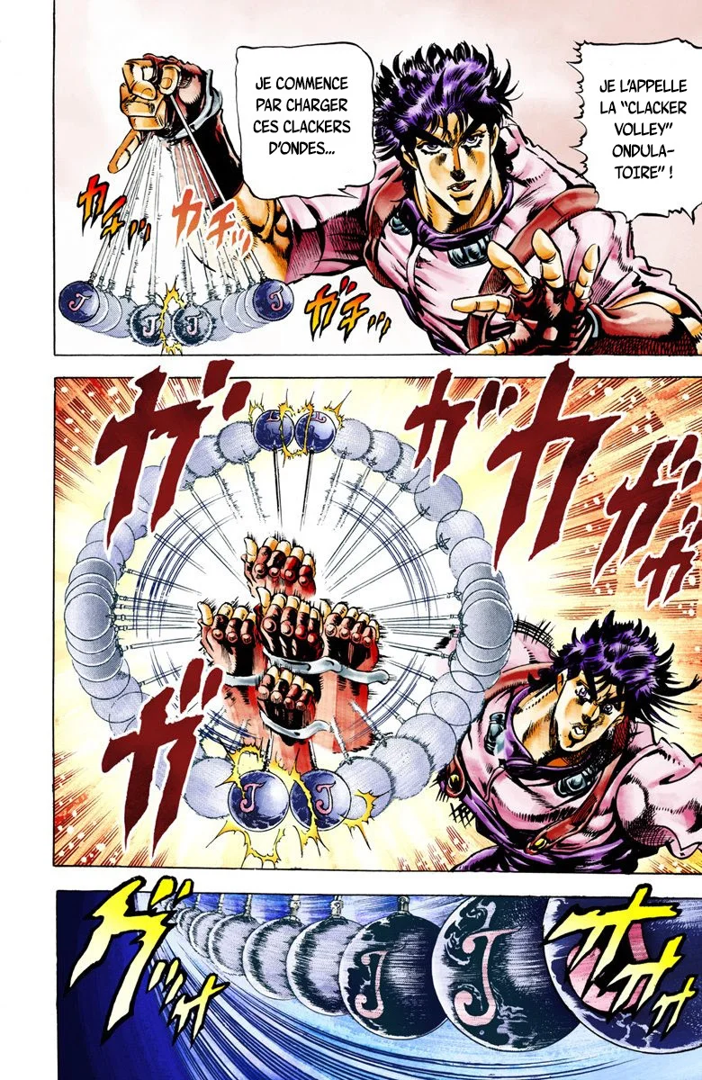 Read JoJo's Bizarre Adventure Part 2 Battle Tendency Official Colored FR Manga Online