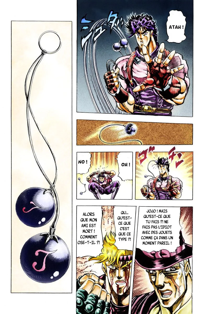 Read JoJo's Bizarre Adventure Part 2 Battle Tendency Official Colored FR Manga Online