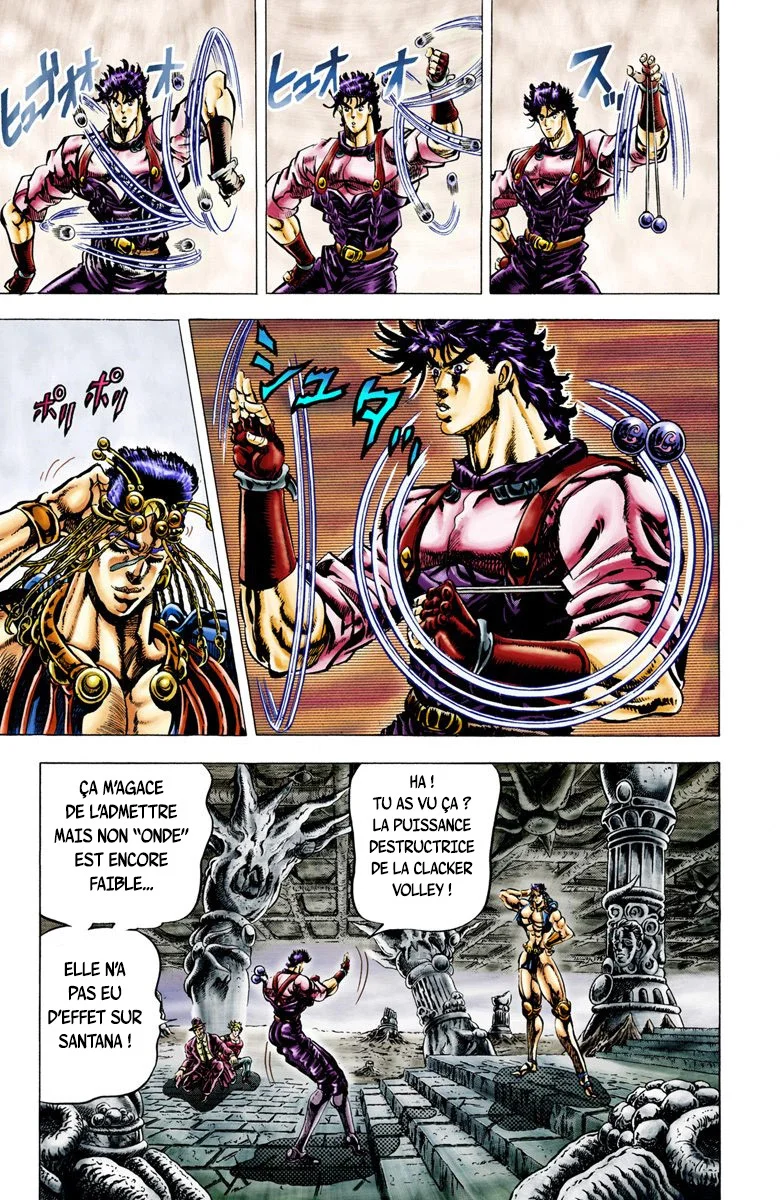 Read JoJo's Bizarre Adventure Part 2 Battle Tendency Official Colored FR Manga Online
