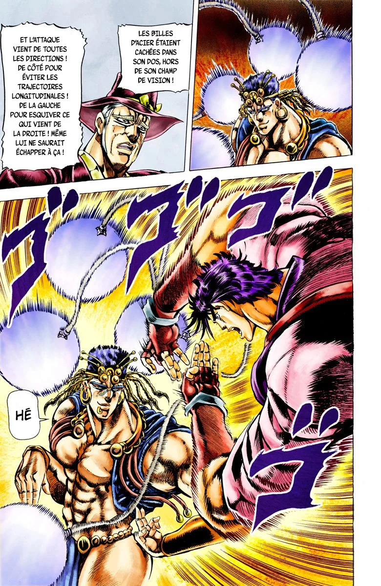 Read JoJo's Bizarre Adventure Part 2 Battle Tendency Official Colored FR Manga Online