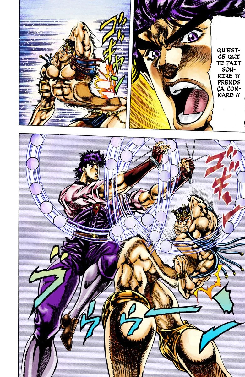 Read JoJo's Bizarre Adventure Part 2 Battle Tendency Official Colored FR Manga Online