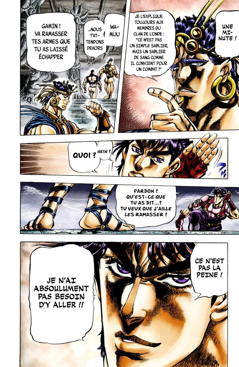Read JoJo's Bizarre Adventure Part 2 Battle Tendency Official Colored FR Manga Online
