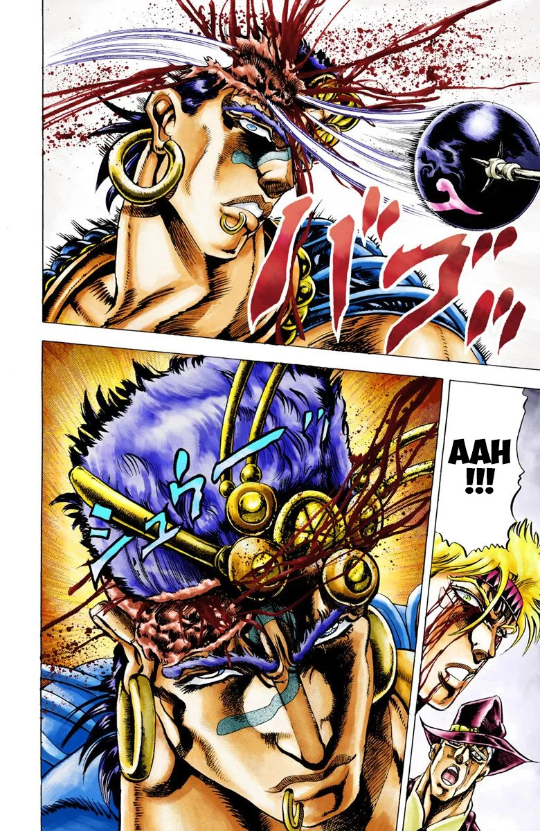 Read JoJo's Bizarre Adventure Part 2 Battle Tendency Official Colored FR Manga Online